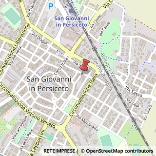 Mappa Via Betlemme, 29, 40017 San Giovanni in Persiceto, Bologna (Emilia Romagna)