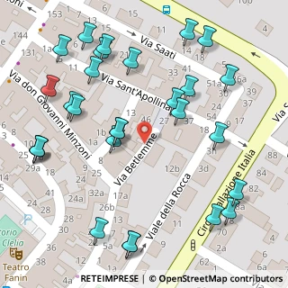 Mappa Piazza XXIV Maggio, 40017 San Giovanni in Persiceto BO, Italia (0.08357)