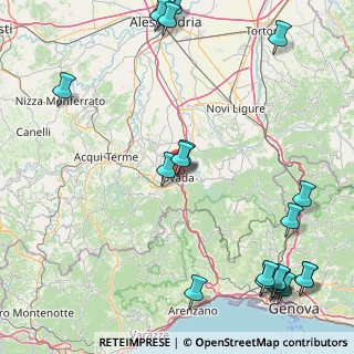 Mappa P.za GB Cereseto, 15076 Ovada AL, Italia (25.095)