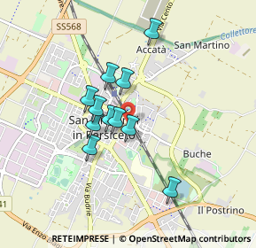 Mappa Via Francesco Albani, 40017 San Giovanni in Persiceto BO, Italia (0.67091)