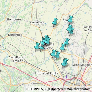 Mappa Via Francesco Albani, 40017 San Giovanni in Persiceto BO, Italia (5.48778)