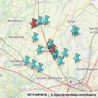 Mappa Via Albani, 40017 San Giovanni in Persiceto BO, Italia (6.5495)