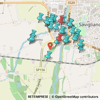 Mappa Strada Sanità, 12038 Savigliano CN, Italia (0.48276)