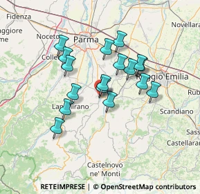 Mappa Via Fratelli Cantini, 43029 Traversetolo PR, Italia (11.40118)