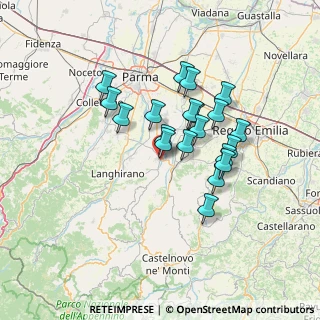Mappa Via Madre Teresa di Calcutta, 43029 Traversetolo PR, Italia (11.4465)