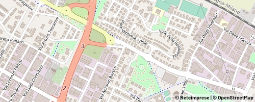 Mappa Módena
