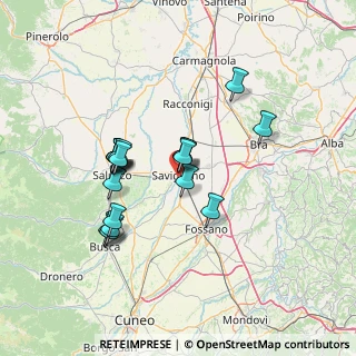Mappa Via Foscolo, 12038 Savigliano CN, Italia (12.28167)