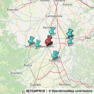 Mappa Via Foscolo, 12038 Savigliano CN, Italia (8.6225)