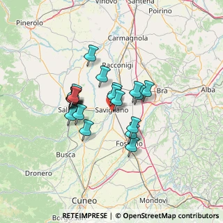 Mappa Via Foscolo, 12038 Savigliano CN, Italia (10.3745)