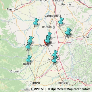 Mappa Via Foscolo, 12038 Savigliano CN, Italia (11.46769)
