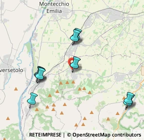 Mappa Via Matilde di Canossa, 42020 Quattro Castella RE, Italia (4.09308)