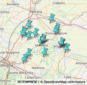 Mappa Via Cavedone, 44011 Argenta FE, Italia (11.99421)