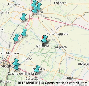 Mappa Via Cavedone, 44011 Argenta FE, Italia (18.25538)