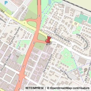 Mappa Via Antonio Bazzini, 241, 41122 Modena, Modena (Emilia Romagna)