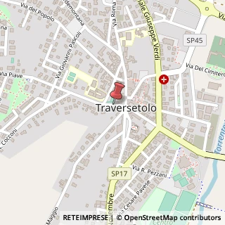 Mappa Via Francesco Petrarca,  11, 43100 Traversetolo, Parma (Emilia Romagna)
