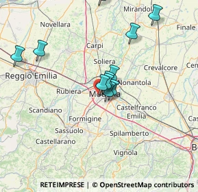 Mappa Via Giuseppe Notari, 41126 Modena MO, Italia (12.71)
