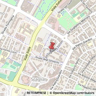Mappa Via Guglielmo Zucconi, 90, 41124 Modena, Modena (Emilia Romagna)