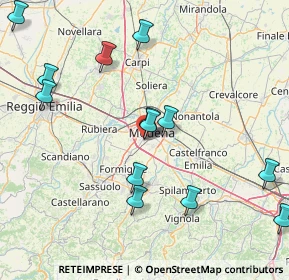 Mappa Via Benozzo Gozzoli, 41125 Modena MO, Italia (18.26385)