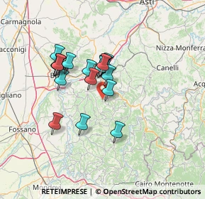 Mappa SP 32, 12050 Diano D'alba CN (10.8175)