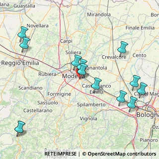 Mappa Via Giorgio Perlasca, 41126 Modena MO, Italia (20.47)