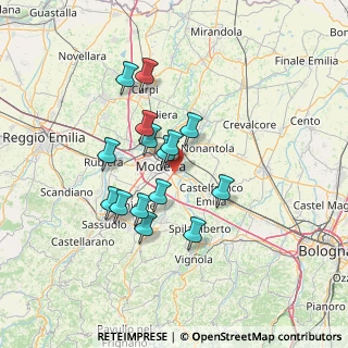 Mappa Via Giorgio Perlasca, 41126 Modena MO, Italia (11.59067)