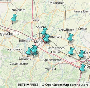 Mappa Via Giorgio Perlasca, 41126 Modena MO, Italia (14.96083)