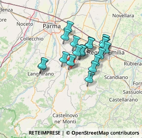 Mappa Via Pontenovo, 42020 San Polo d'Enza RE, Italia (10.271)