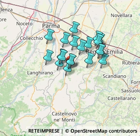 Mappa Via Pontenovo, 42020 San Polo d'Enza RE, Italia (9.3735)
