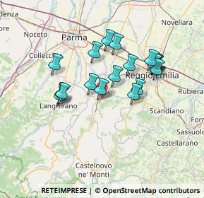 Mappa Via Pontenovo, 42020 San Polo d'Enza RE, Italia (12.7565)