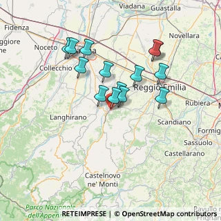 Mappa Via Pontenovo, 42020 San Polo d'Enza RE, Italia (12.51857)
