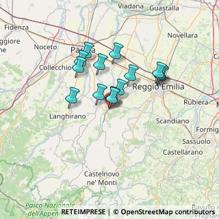 Mappa Via Pontenovo, 42020 San Polo d'Enza RE, Italia (10.96929)