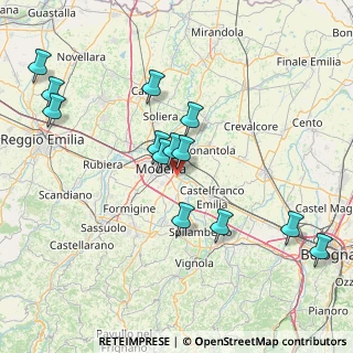 Mappa Via Franz Lehar, 41122 Modena MO, Italia (16.17615)