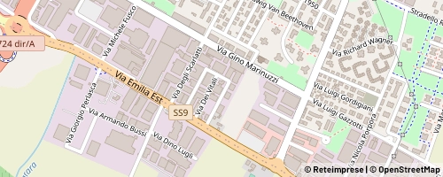 Mappa Modena