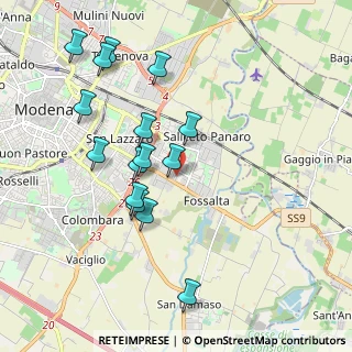 Mappa Via Franz Lehar, 41122 Modena MO, Italia (1.95733)