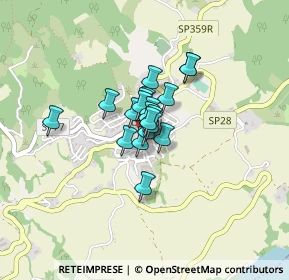Mappa Via Pietro Cella, 43032 Bardi PR, Italia (0.2045)