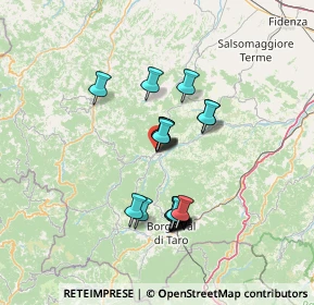 Mappa Via Pietro Cella, 43032 Bardi PR, Italia (11.682)