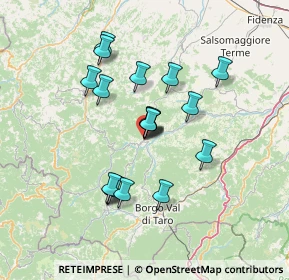 Mappa Via Pietro Cella, 43032 Bardi PR, Italia (12.02421)