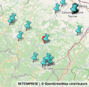 Mappa Via Pietro Cella, 43032 Bardi PR, Italia (22.1525)