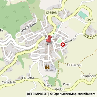 Mappa Via San Francesco, 24, 43032 Bardi, Parma (Emilia Romagna)