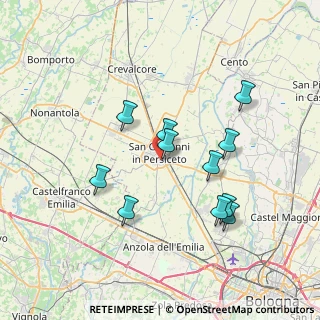 Mappa Via Carlo Marx, 40017 San Giovanni in Persiceto BO, Italia (6.84182)