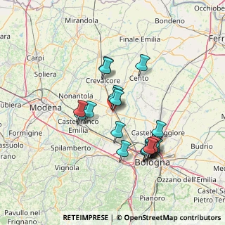 Mappa Via Carlo Marx, 40017 San Giovanni in Persiceto BO, Italia (12.797)