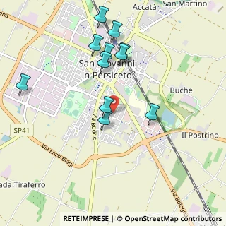 Mappa Via Carlo Marx, 40017 San Giovanni in Persiceto BO, Italia (0.99091)