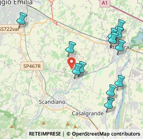 Mappa Via Cà del Diavolo, 42019 Scandiano RE, Italia (4.60167)