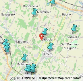 Mappa Via Cà del Diavolo, 42019 Scandiano RE, Italia (2.968)