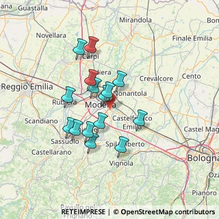 Mappa Emilia Est Bivio Fusco, 41126 Modena MO, Italia (11.62867)