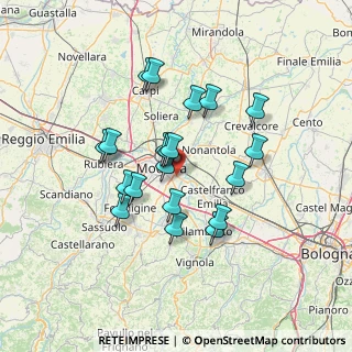 Mappa Emilia Est Bivio Fusco, 41126 Modena MO, Italia (11.854)
