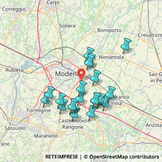 Mappa Emilia Est Bivio Fusco, 41126 Modena MO, Italia (6.762)