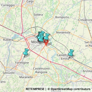 Mappa Emilia Est Bivio Fusco, 41126 Modena MO, Italia (4.21636)
