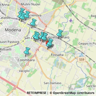 Mappa Via dei Vitali, 41122 Modena MO, Italia (1.77643)
