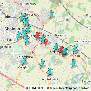 Mappa Via dei Vitali, 41122 Modena MO, Italia (2.251)